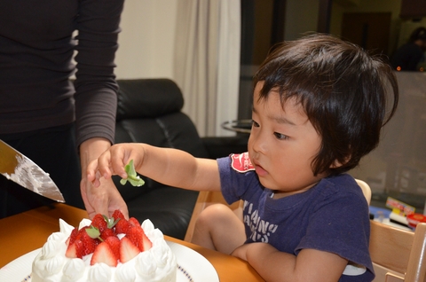 誕生日ケーキ