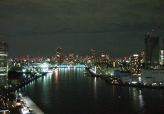 ホテルインターコンチネンタル東京ベイからの夜景