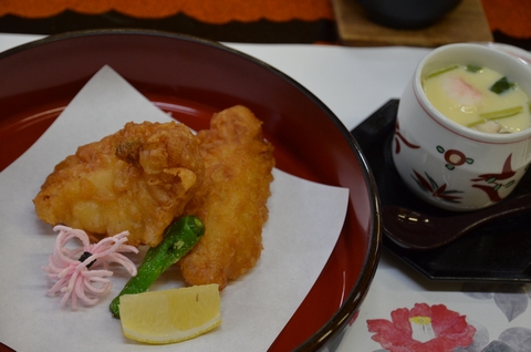 フグの唐揚げ