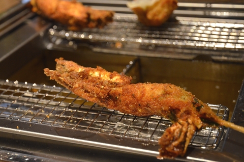 丸ごろ海老のシソ巻き