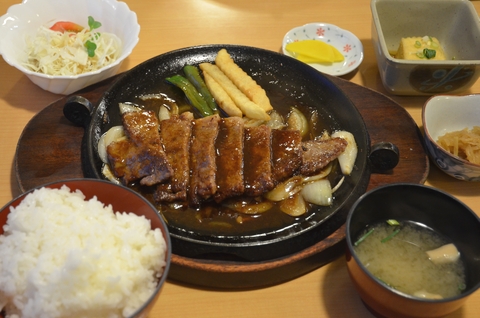 松阪牛ステーキ定食