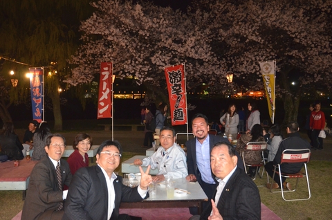 夜桜