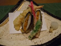 天ぷらの盛り合わせ